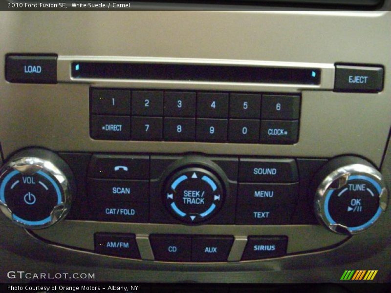 White Suede / Camel 2010 Ford Fusion SE