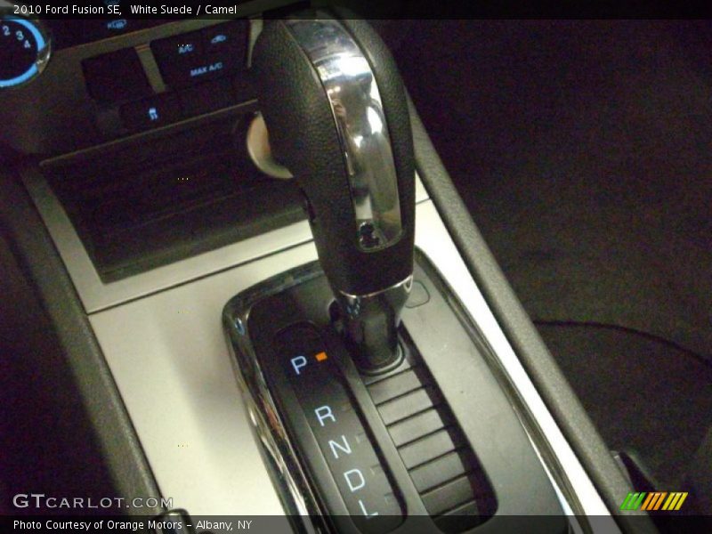 White Suede / Camel 2010 Ford Fusion SE