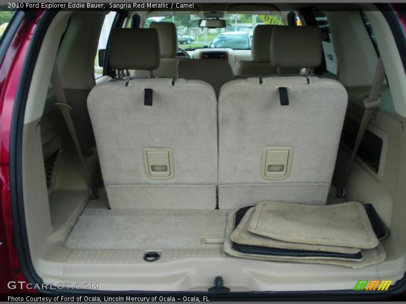 Sangria Red Metallic / Camel 2010 Ford Explorer Eddie Bauer