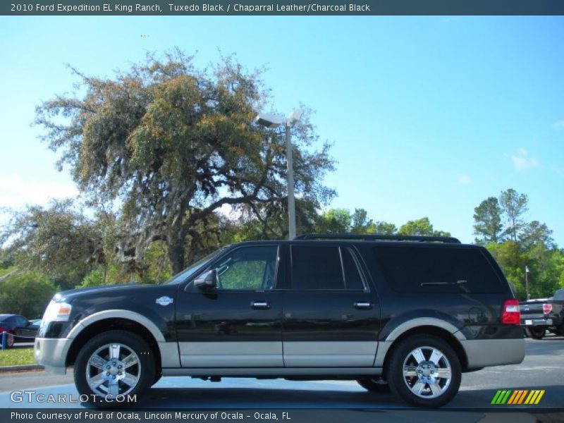 Tuxedo Black / Chaparral Leather/Charcoal Black 2010 Ford Expedition EL King Ranch