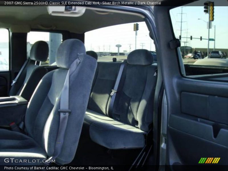 Silver Birch Metallic / Dark Charcoal 2007 GMC Sierra 2500HD Classic SLE Extended Cab 4x4