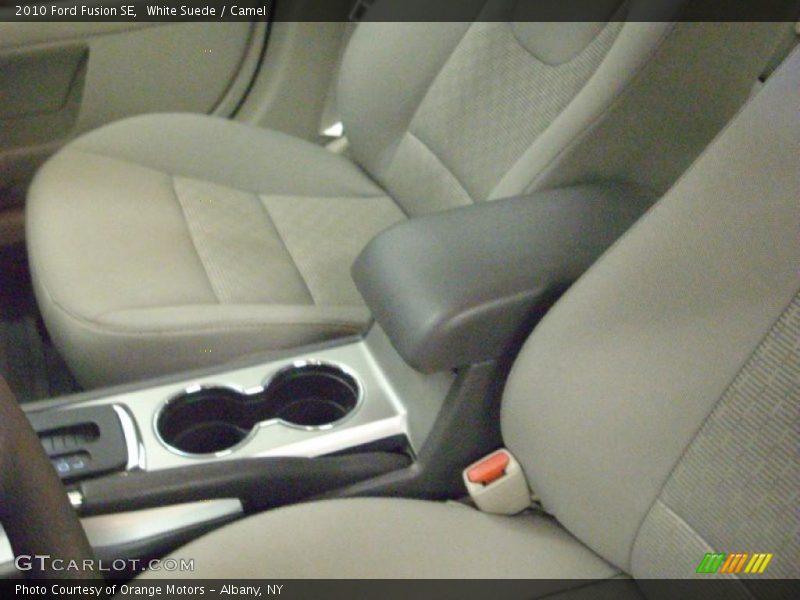 White Suede / Camel 2010 Ford Fusion SE