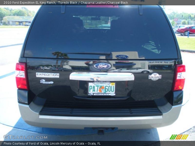 Tuxedo Black / Chaparral Leather/Charcoal Black 2010 Ford Expedition EL King Ranch