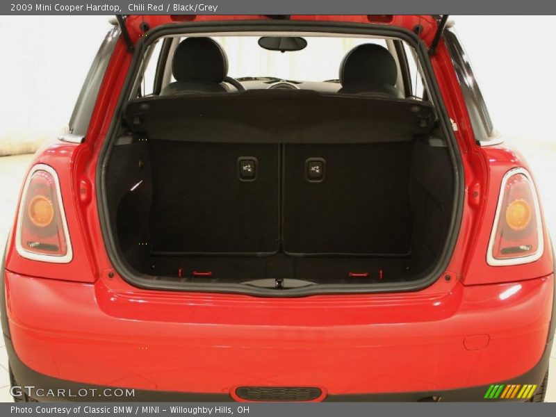 Chili Red / Black/Grey 2009 Mini Cooper Hardtop