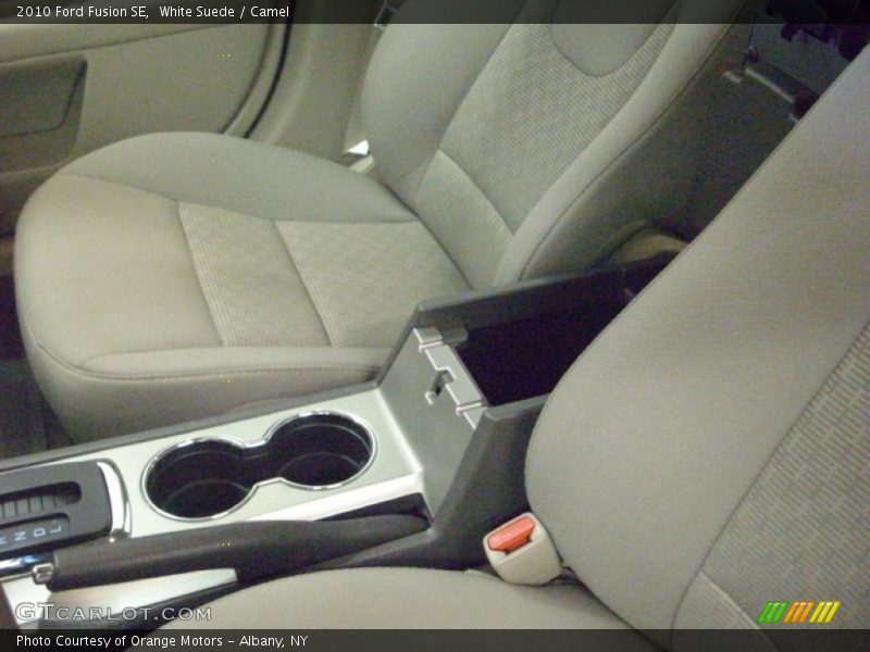 White Suede / Camel 2010 Ford Fusion SE