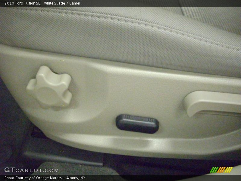 White Suede / Camel 2010 Ford Fusion SE