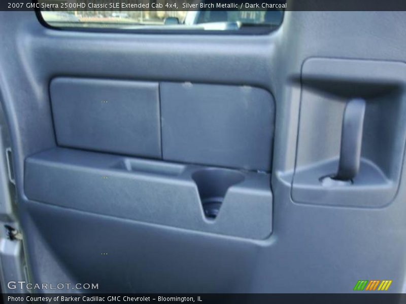 Silver Birch Metallic / Dark Charcoal 2007 GMC Sierra 2500HD Classic SLE Extended Cab 4x4