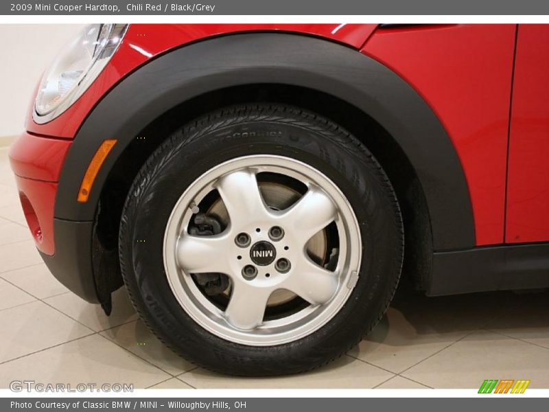 Chili Red / Black/Grey 2009 Mini Cooper Hardtop