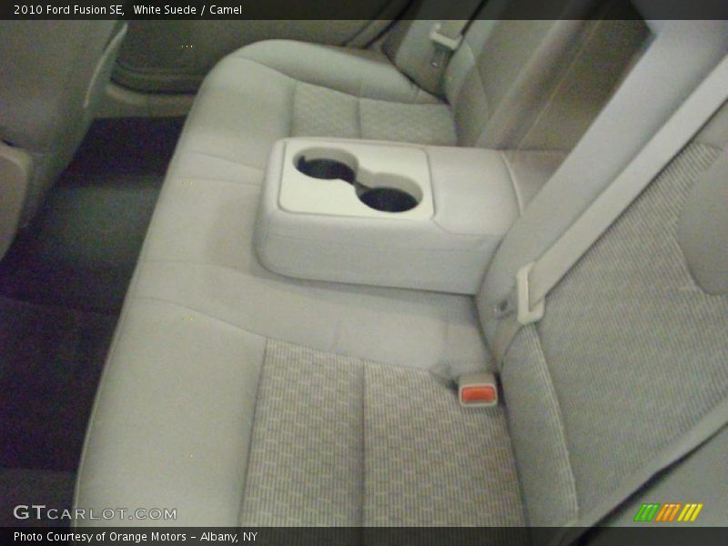 White Suede / Camel 2010 Ford Fusion SE