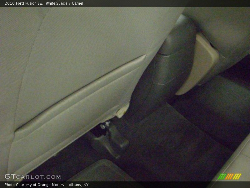White Suede / Camel 2010 Ford Fusion SE