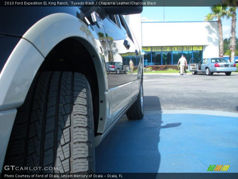 Tuxedo Black / Chaparral Leather/Charcoal Black 2010 Ford Expedition EL King Ranch