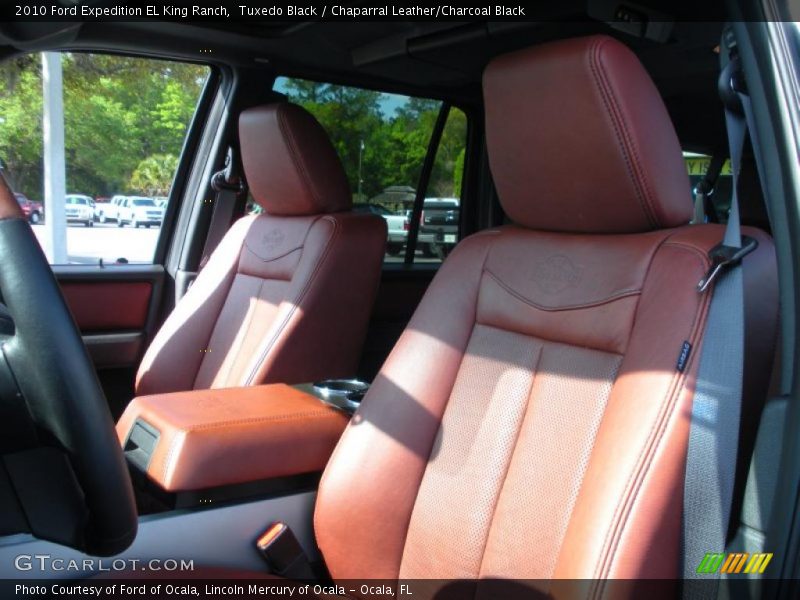  2010 Expedition EL King Ranch Chaparral Leather/Charcoal Black Interior