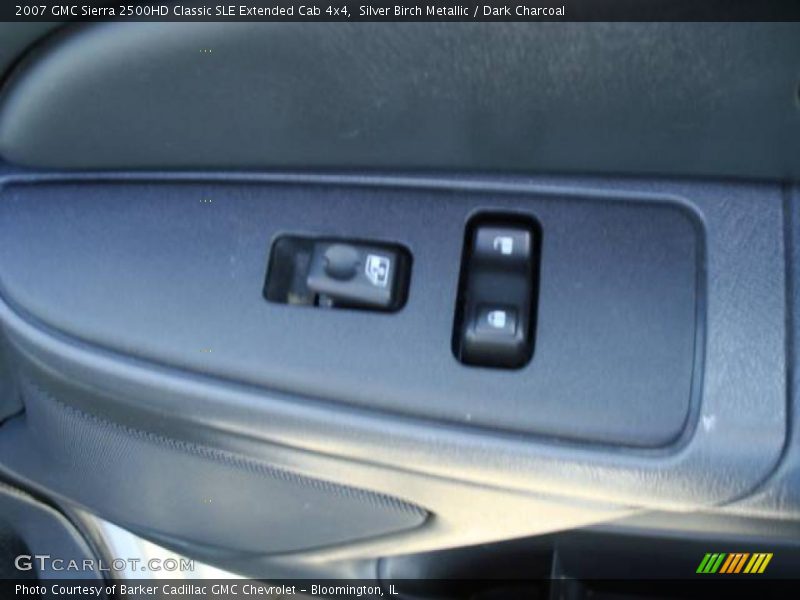 Silver Birch Metallic / Dark Charcoal 2007 GMC Sierra 2500HD Classic SLE Extended Cab 4x4