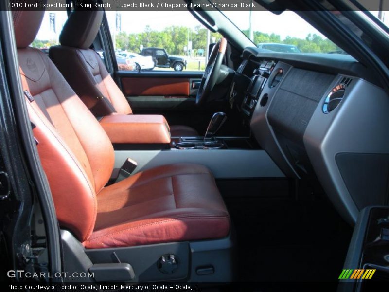  2010 Expedition EL King Ranch Chaparral Leather/Charcoal Black Interior