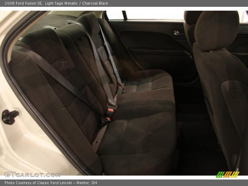 Light Sage Metallic / Charcoal Black 2008 Ford Fusion SE