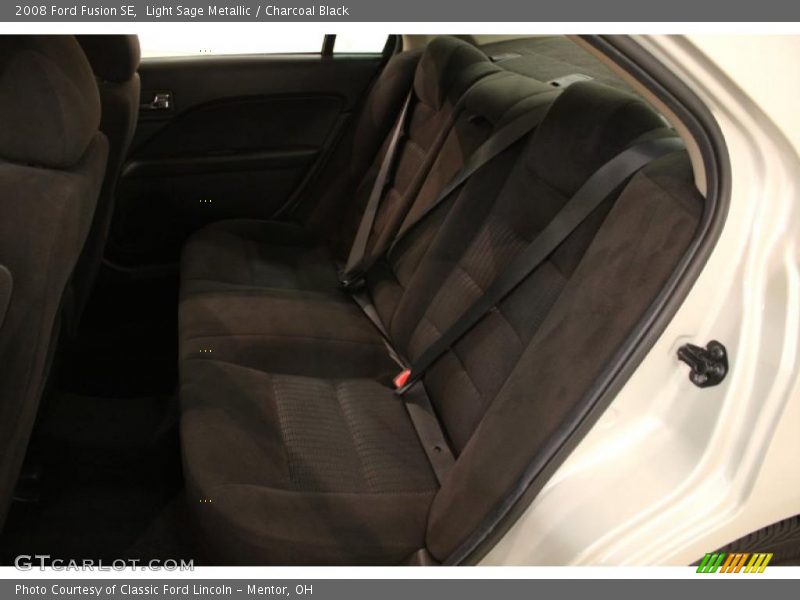 Light Sage Metallic / Charcoal Black 2008 Ford Fusion SE