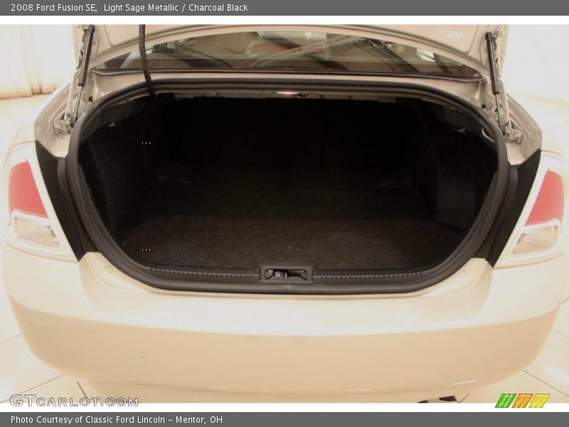 Light Sage Metallic / Charcoal Black 2008 Ford Fusion SE