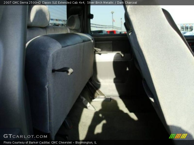 Silver Birch Metallic / Dark Charcoal 2007 GMC Sierra 2500HD Classic SLE Extended Cab 4x4