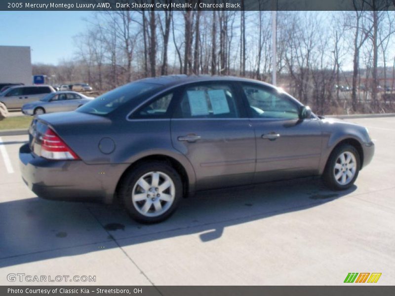 Dark Shadow Grey Metallic / Charcoal Black 2005 Mercury Montego Luxury AWD