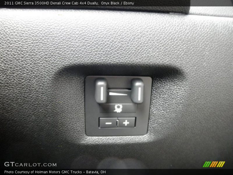 Controls of 2011 Sierra 3500HD Denali Crew Cab 4x4 Dually