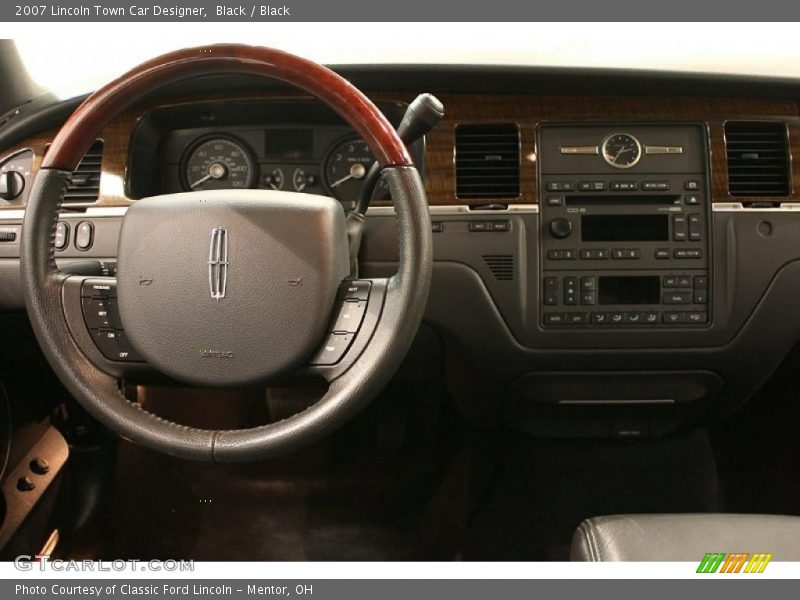 Dashboard of 2007 Town Car Designer
