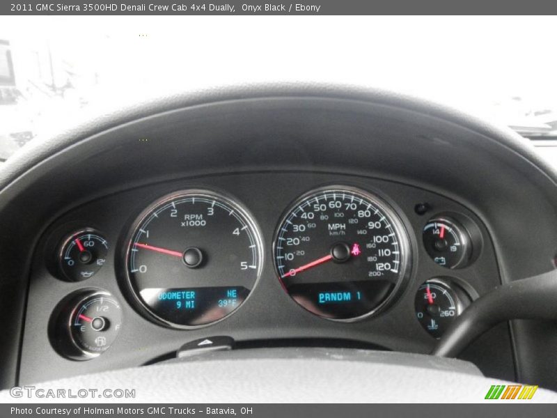  2011 Sierra 3500HD Denali Crew Cab 4x4 Dually Denali Crew Cab 4x4 Dually Gauges