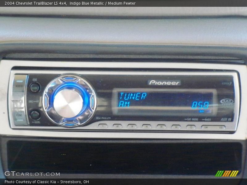 Indigo Blue Metallic / Medium Pewter 2004 Chevrolet TrailBlazer LS 4x4