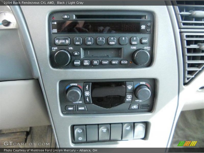 Controls of 2004 Rendezvous CXL AWD