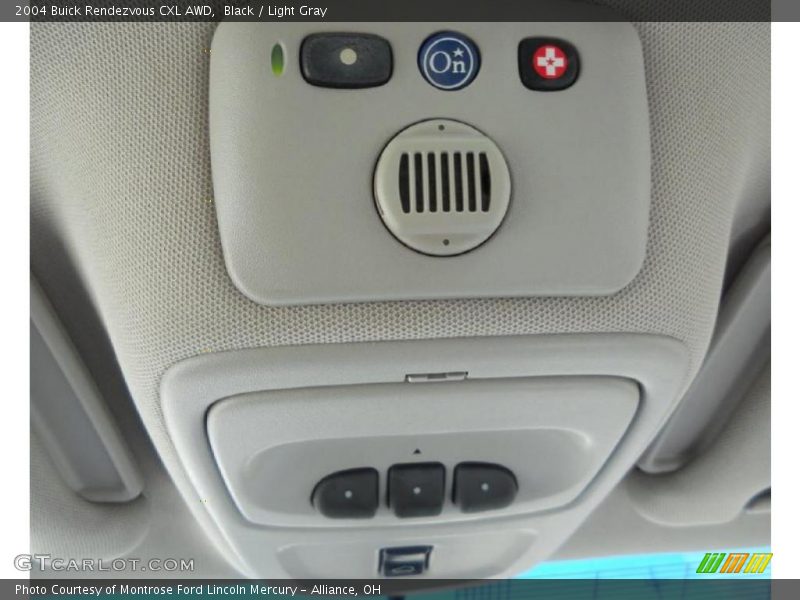 Black / Light Gray 2004 Buick Rendezvous CXL AWD