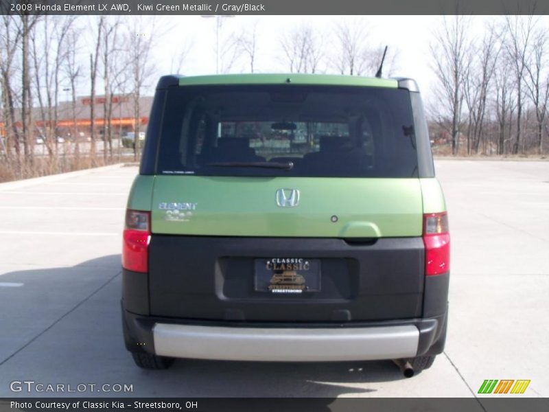 Kiwi Green Metallic / Gray/Black 2008 Honda Element LX AWD