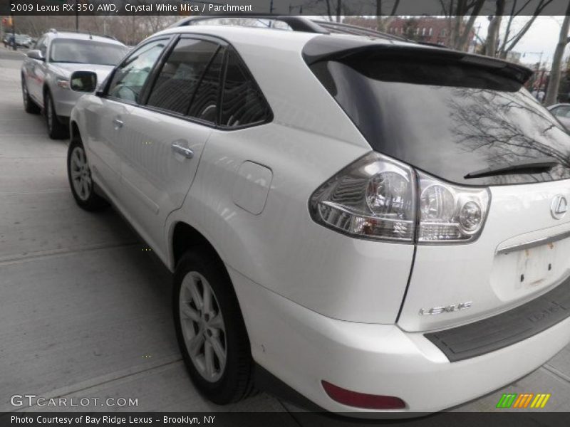 Crystal White Mica / Parchment 2009 Lexus RX 350 AWD