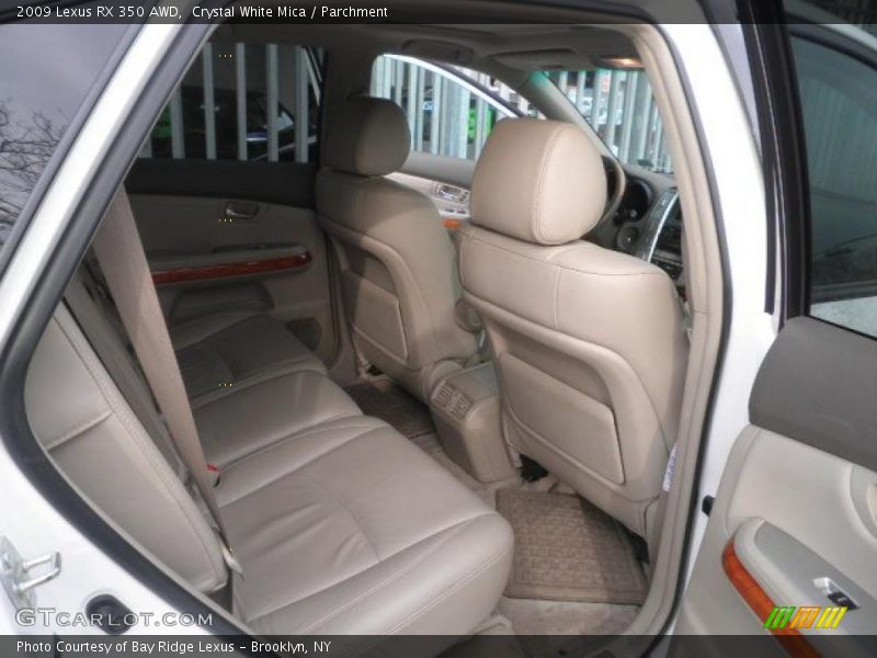 Crystal White Mica / Parchment 2009 Lexus RX 350 AWD
