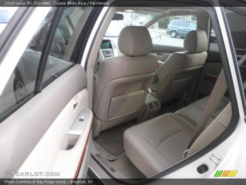 Crystal White Mica / Parchment 2009 Lexus RX 350 AWD