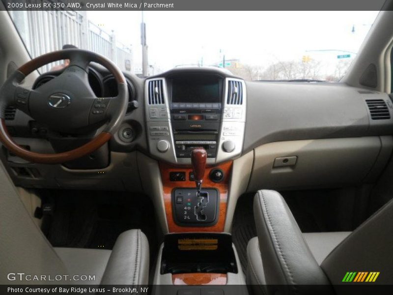 Crystal White Mica / Parchment 2009 Lexus RX 350 AWD