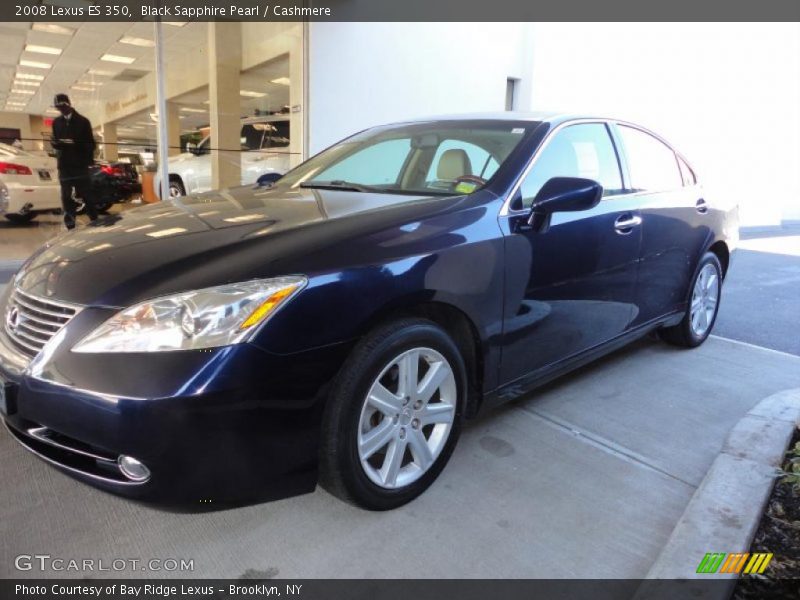 Black Sapphire Pearl / Cashmere 2008 Lexus ES 350