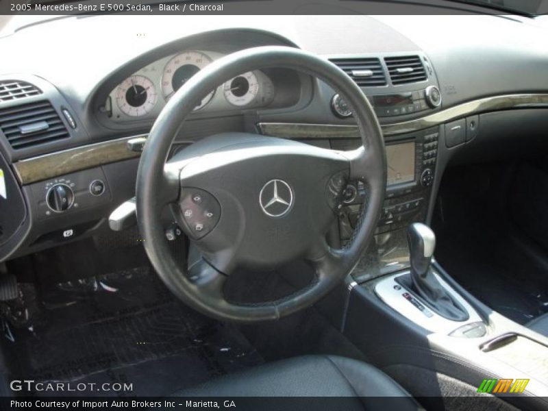 Black / Charcoal 2005 Mercedes-Benz E 500 Sedan