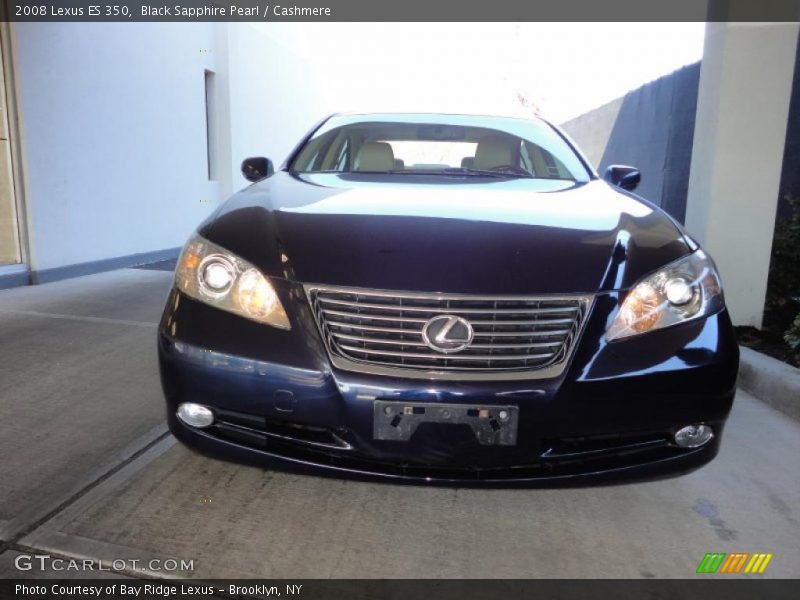 Black Sapphire Pearl / Cashmere 2008 Lexus ES 350