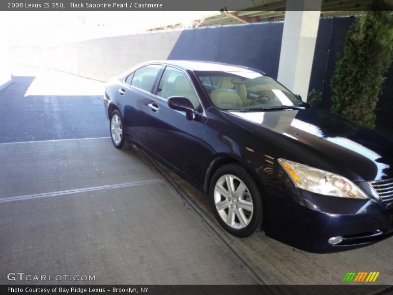 Black Sapphire Pearl / Cashmere 2008 Lexus ES 350