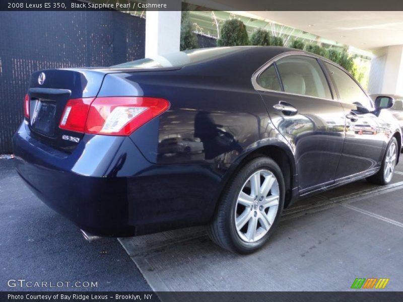 Black Sapphire Pearl / Cashmere 2008 Lexus ES 350