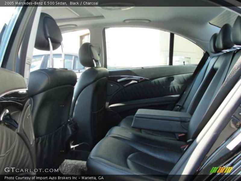 Black / Charcoal 2005 Mercedes-Benz E 500 Sedan