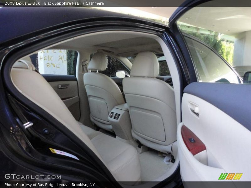 Black Sapphire Pearl / Cashmere 2008 Lexus ES 350