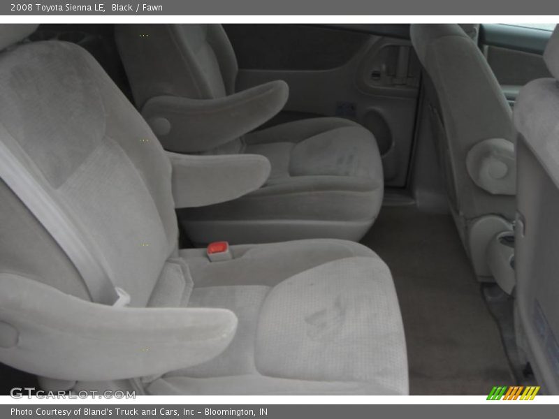 Black / Fawn 2008 Toyota Sienna LE