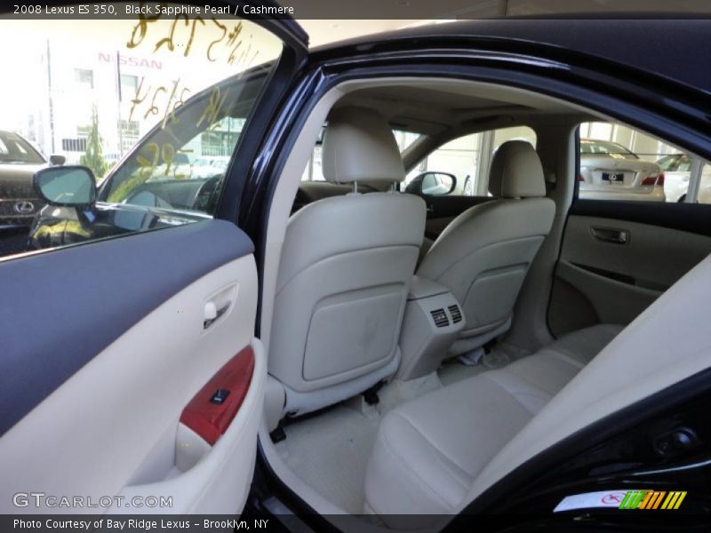 Black Sapphire Pearl / Cashmere 2008 Lexus ES 350