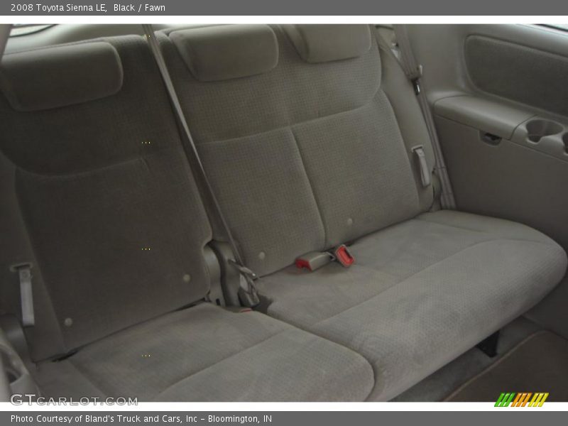 Black / Fawn 2008 Toyota Sienna LE