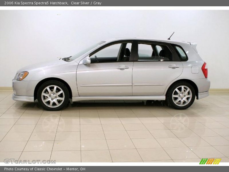  2006 Spectra Spectra5 Hatchback Clear Silver
