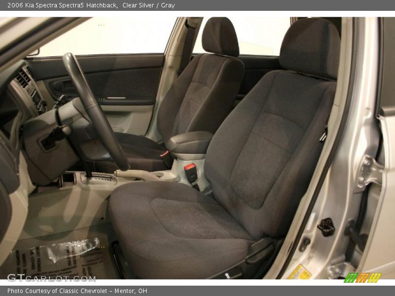  2006 Spectra Spectra5 Hatchback Gray Interior