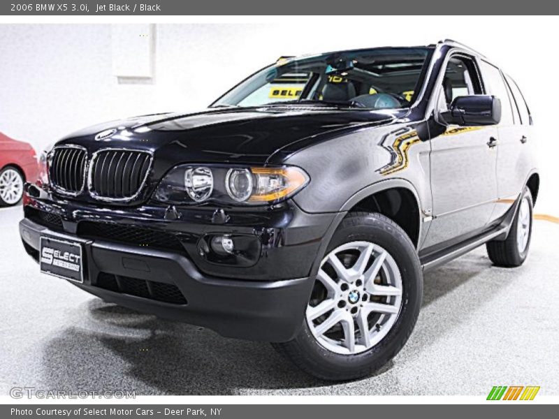 Jet Black / Black 2006 BMW X5 3.0i