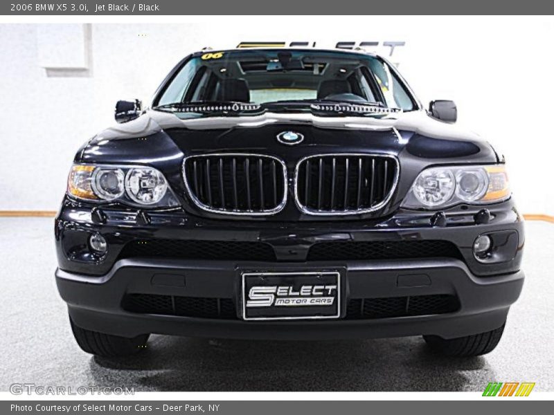 Jet Black / Black 2006 BMW X5 3.0i