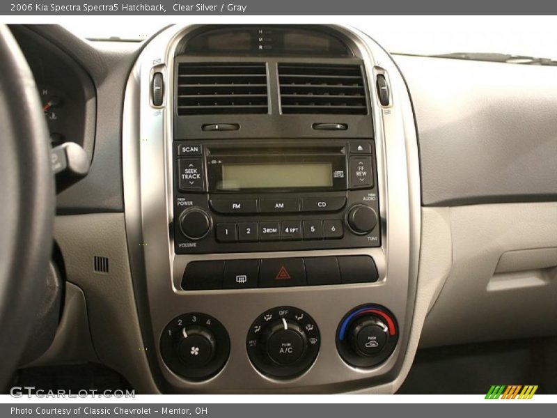 Controls of 2006 Spectra Spectra5 Hatchback