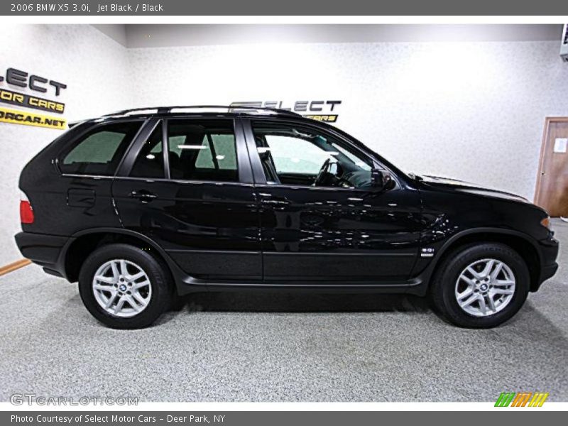 Jet Black / Black 2006 BMW X5 3.0i